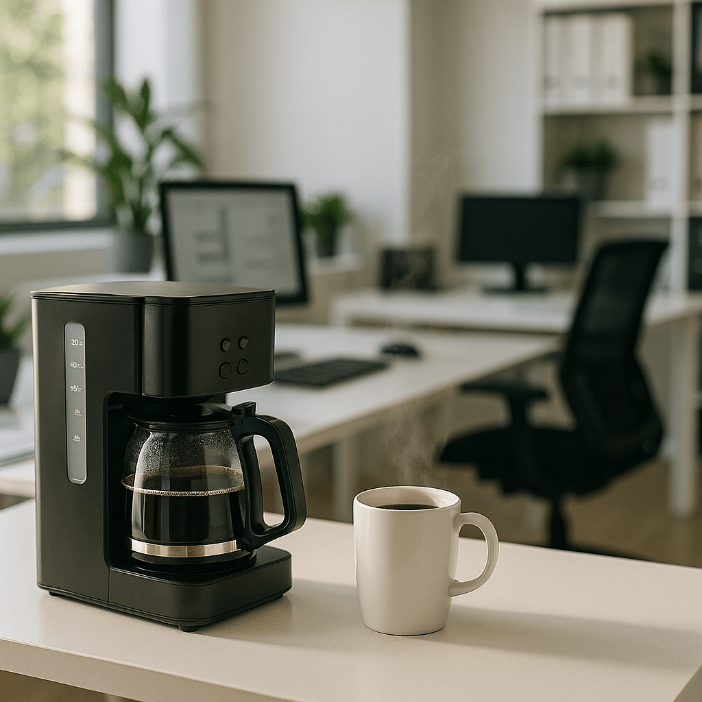 Kaffemaskine til kontor: En nødvendighed for et produktivt arbejdsmiljø